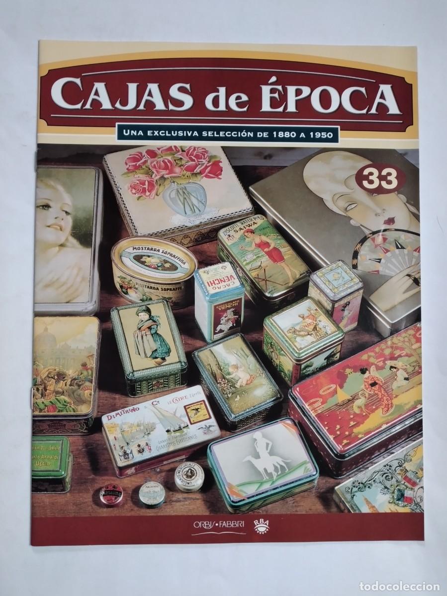 Sammeln von Zeitschriften und Zeitungen: CAJAS DE &Eacute;POCA N&ordm; 33 1880 1899 NOTAS DE LATA M&Uacute;SICA