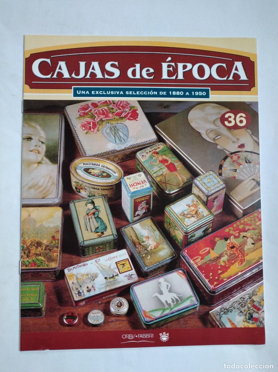 Sammeln von Zeitschriften und Zeitungen: CAJAS DE &Eacute;POCA N&ordm; 36 1880 1899 PERSONAJES HISTORIA Y LEYENDA