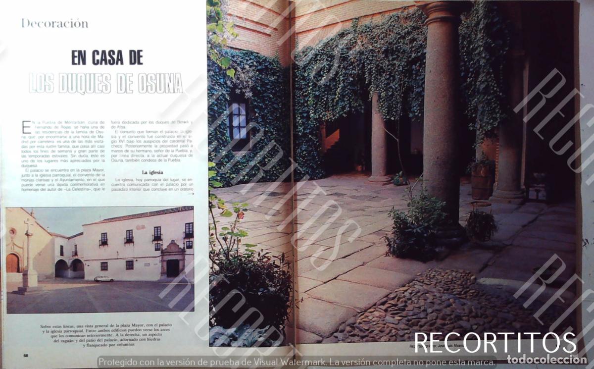 Coleccionismo de Revistas y Peri&oacute;dicos: los duques de osuna la casa de