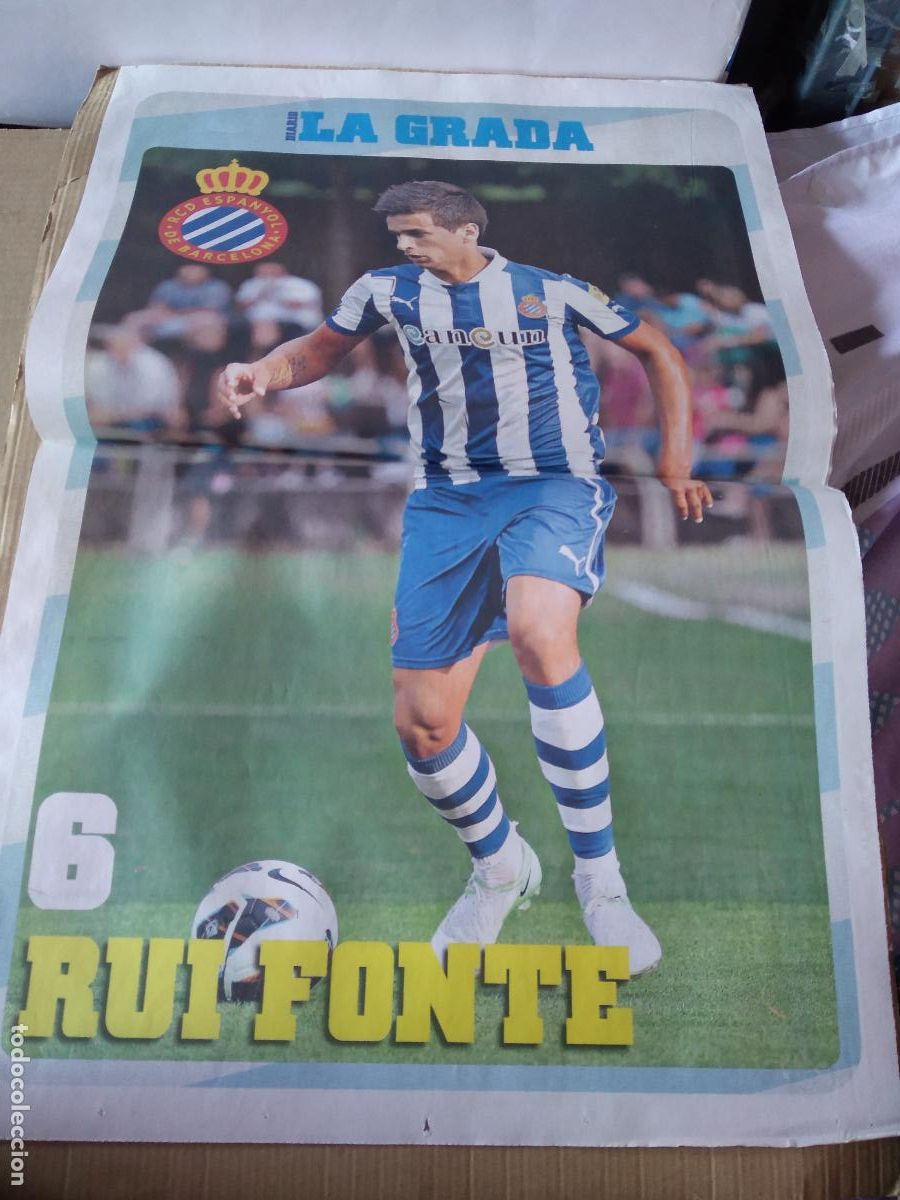 Colecionismo de Revistas e Jornais: HOJA PERIODICO DIARIO LA GRADA POSTER RUI FONTE SOLDADO VALENCIA SONIA MATIAS ESPANYOL FEMENINO
