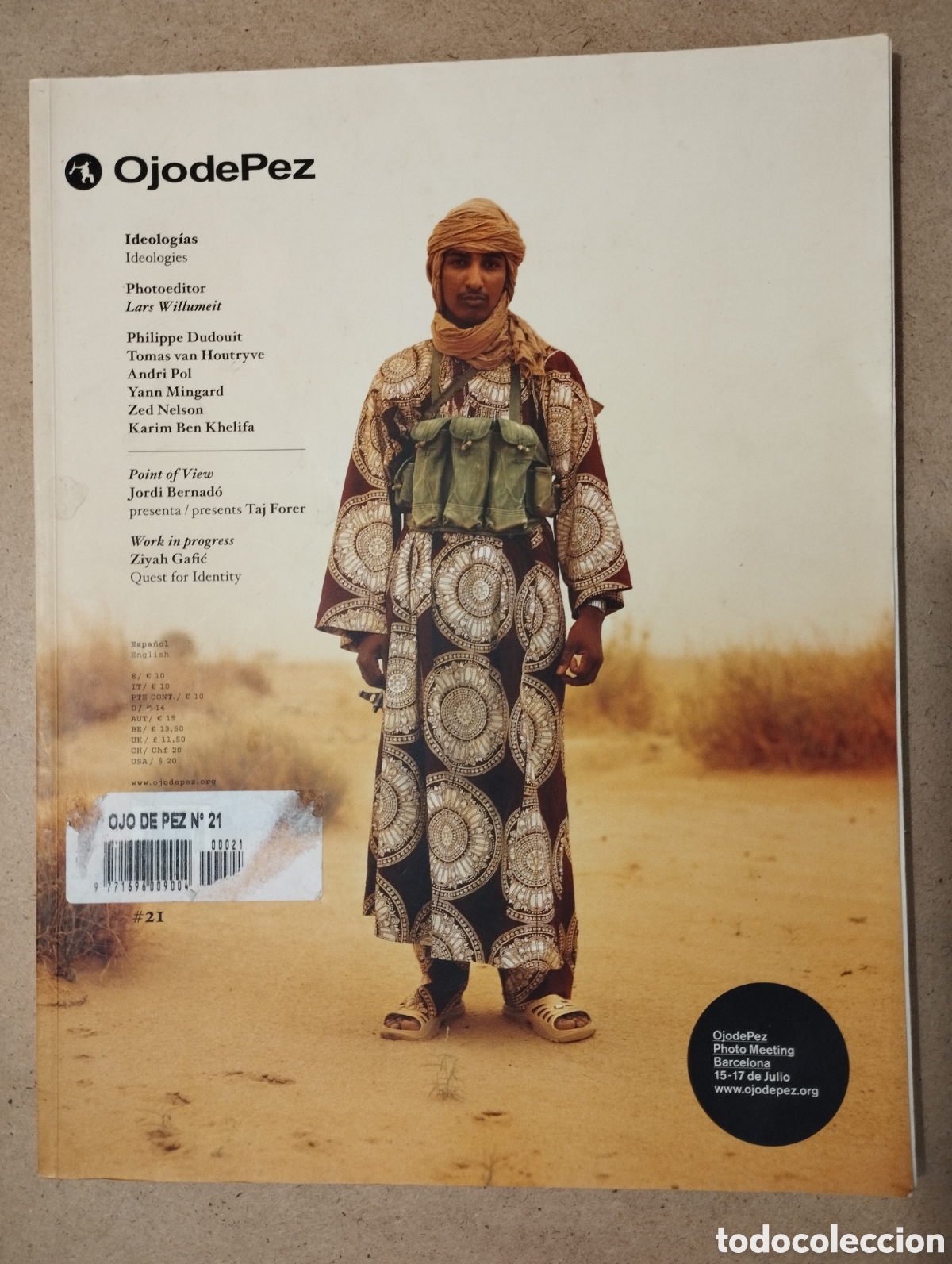 Collection Magazines and Newspapers: REVISTA OJO DE PEZ N&ordm; 21 (IDEOLOG&Iacute;AS / PHILIPPE DUDOUIT / TOMAS VAN HOUTRYVE / YANN MINGARD)