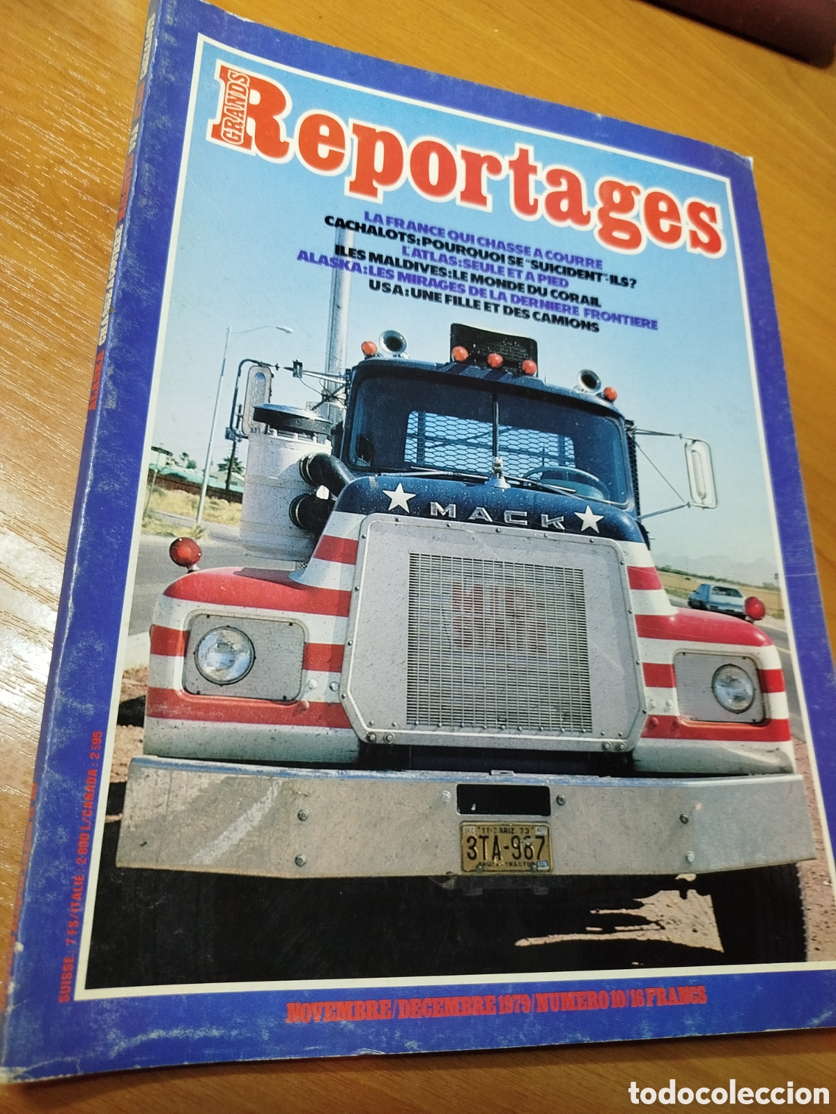 Coleccionismo de Revistas y Peri&oacute;dicos: Grands reportages 10. La Francia. Las Maldivas. Alaska. Camiones USA. Etc