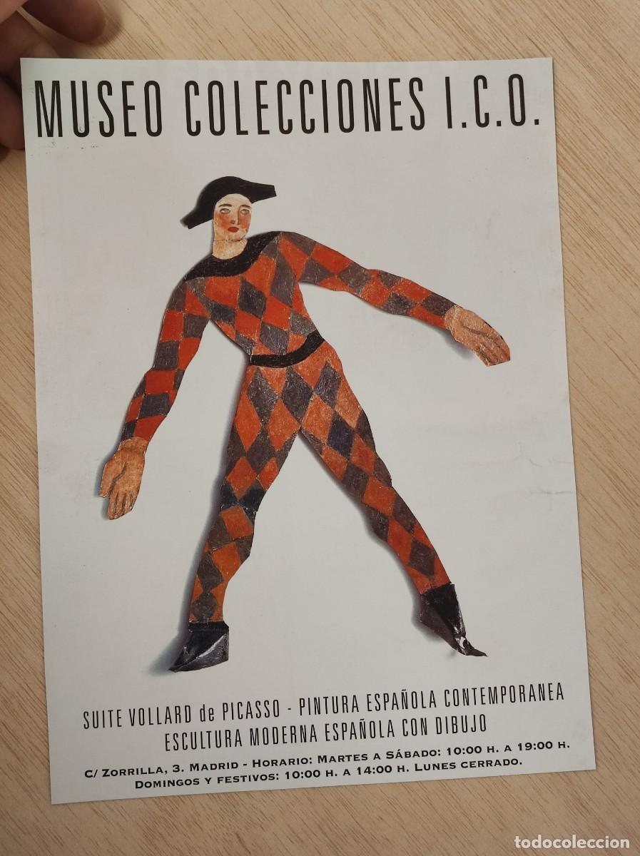 Coleccionismo de Revistas y Peri&oacute;dicos: HOJA PUBLICIDAD REVISTA ORIGINAL VINTAGE. MUSEO COLECCIONES ICO, SUITE VOLLARD DE PICASSO