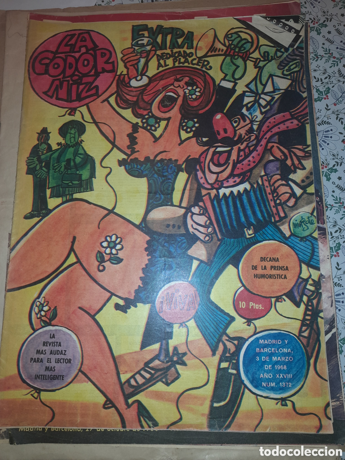 Coleccionismo de Revistas y Peri&oacute;dicos: La codorniz prensa humoristica