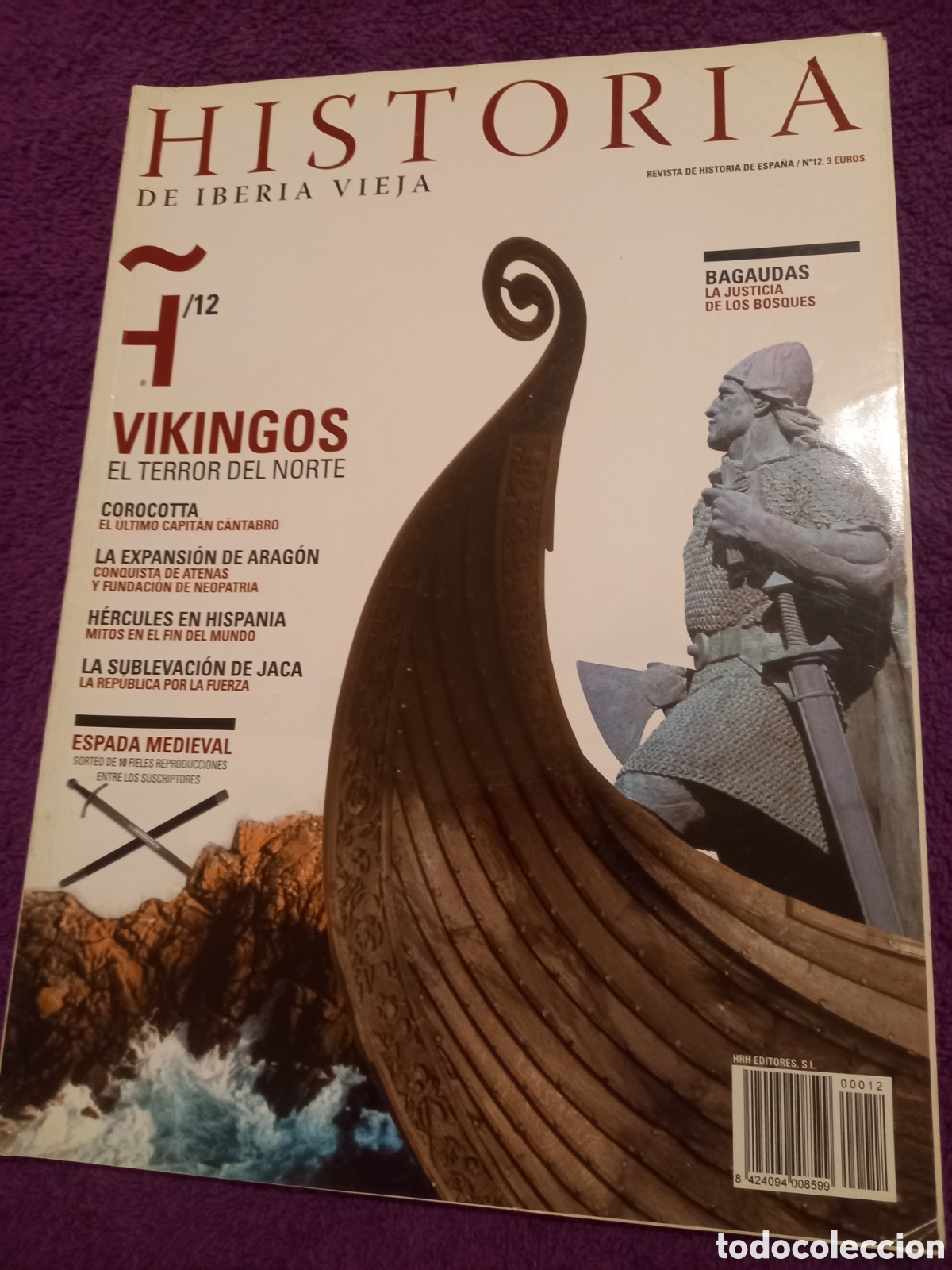Coleccionismo de revistas y peri&oacute;dicos: Historia de la Iberia vieja. Vikingos. N&uacute;mero 12.
