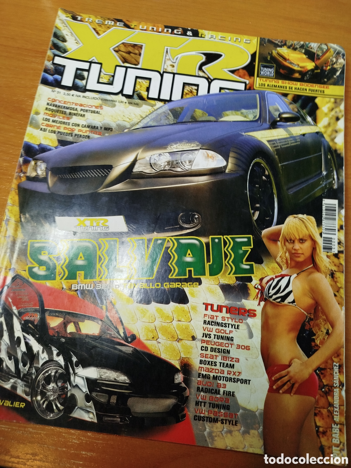 Coleccionismo de Revistas y Peri&oacute;dicos: Xtr tuning 31. Salvaje. BMW 32. Volkswagen Golf. Chevy cavalier.