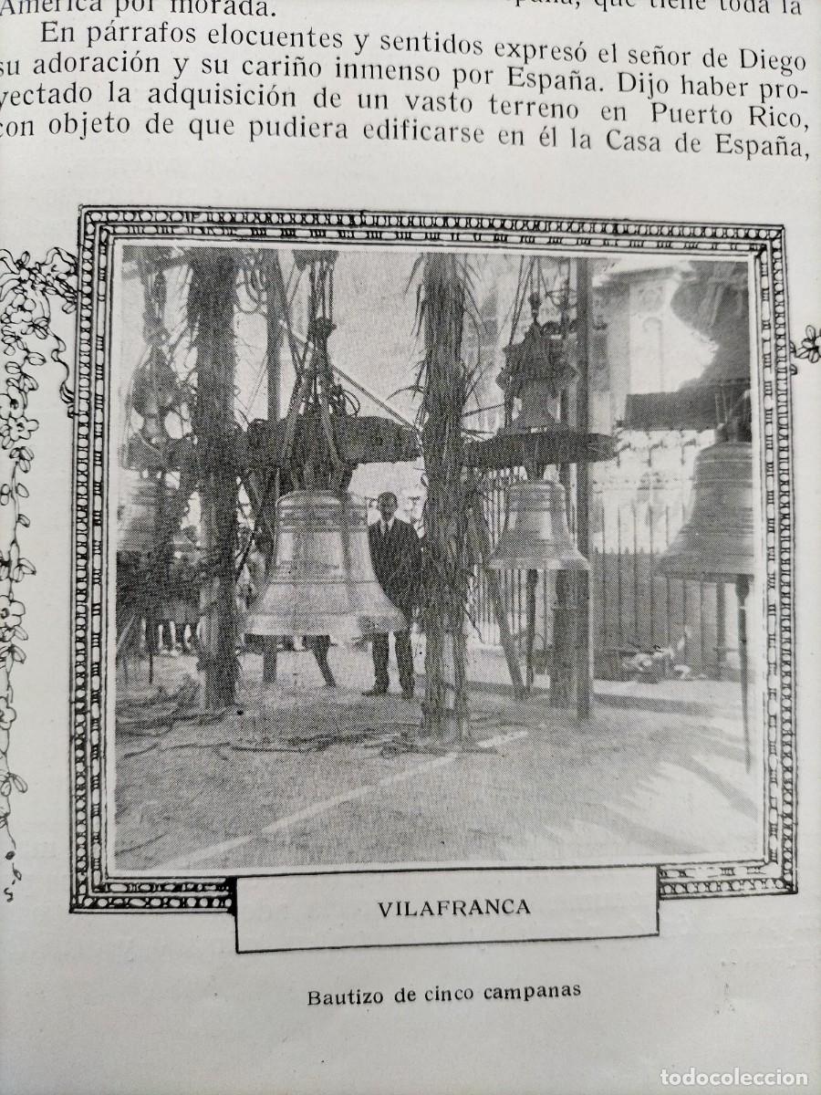 Collection Magazines and Newspapers: BAUTIZO 5 CAMAPANA VILLAFRANCA DEL PANADES FIRSTA CRUZ ROJA GELIDA 4 HOJAS A&Ntilde;O 1916