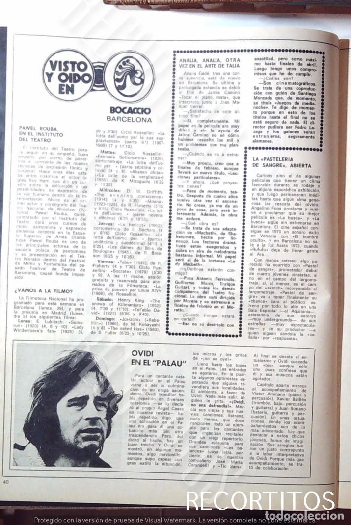 Coleccionismo de Revistas y Peri&oacute;dicos: ovidi montllor en el palau