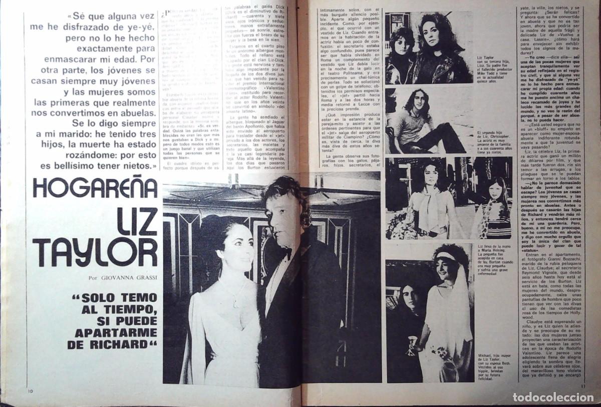 Coleccionismo de Revistas y Peri&oacute;dicos: elizabeth taylor liz richard burton