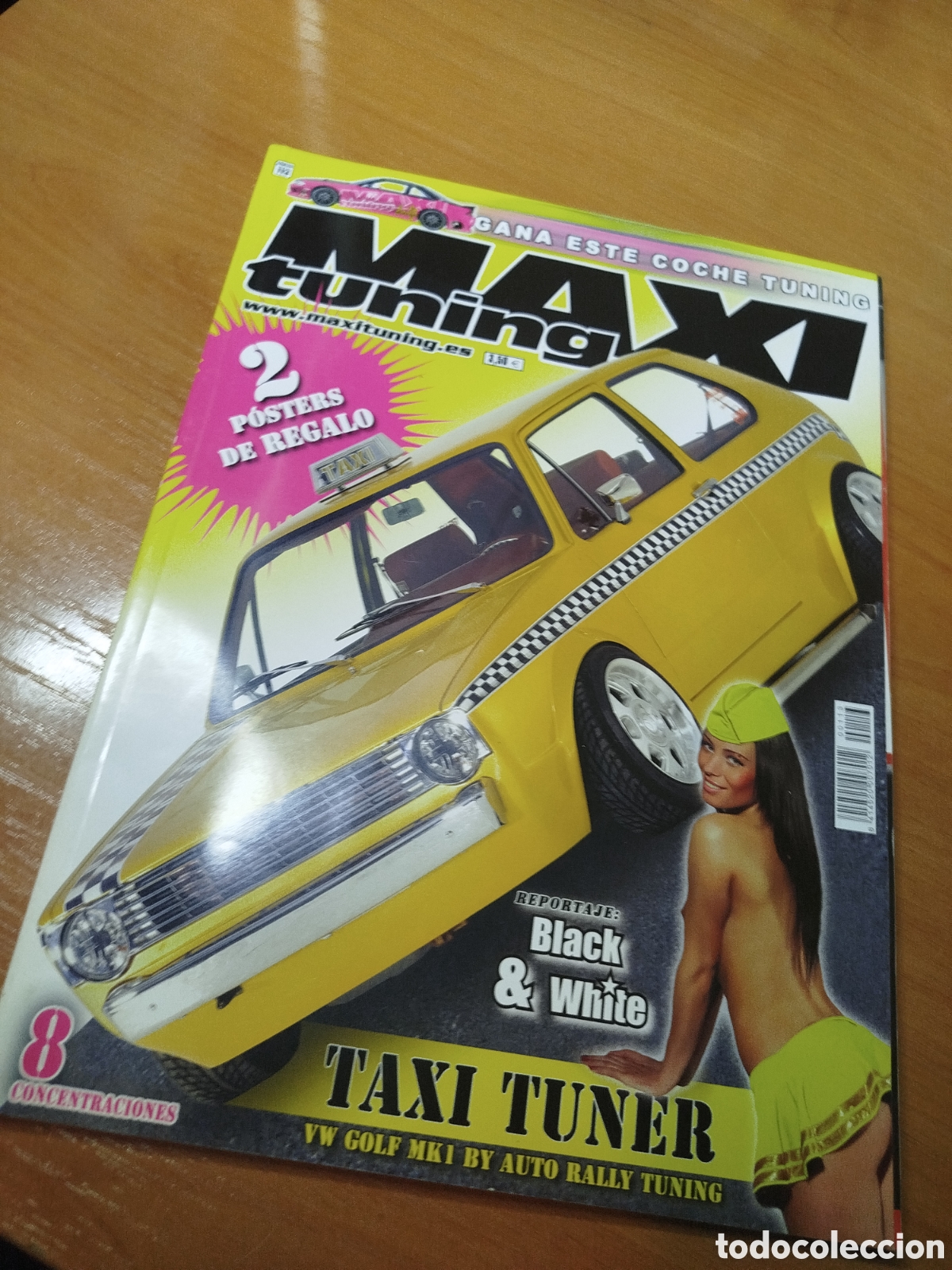 Coleccionismo de Revistas y Peri&oacute;dicos: Maxi tuning 113. Dos postes de regalo. Taxi tuner. Volkswagen Golf
