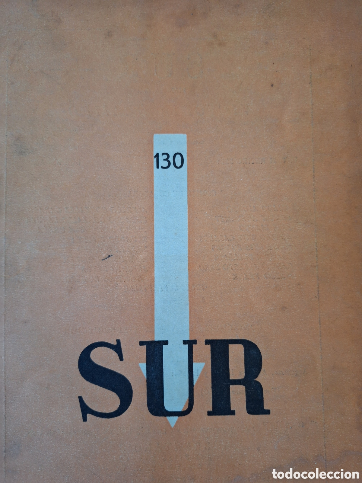 Coleccionismo de Revistas y Peri&oacute;dicos: REVISTA SUR NUMERO 130 VIDA DE CHARLOTTE BRONTE PICASSO POR RAFAEL ALBERTI Y MAS