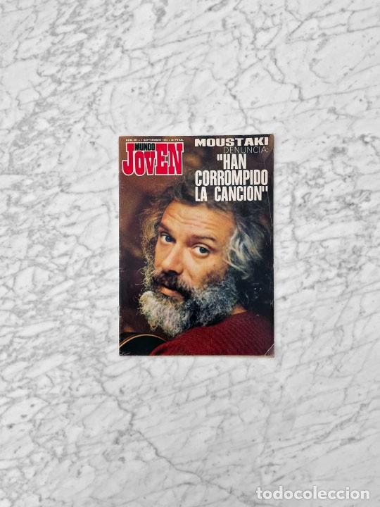 Coleccionismo de Revistas y Peri&oacute;dicos: MUNDO JOVEN - 1973 - GEORGES MOUSTAKI, JUAN MARSE, NUEVO MESTER DE JUGLARIA, JUAN MANUEL, LA TRINCA