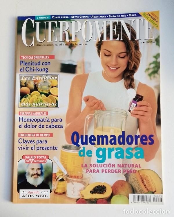 Coleccionismo de revistas y peri&oacute;dicos: REVISTA CUERPOMENTE Alimentacion Salud Natural Bienestar N&ordm; 73 Mayo 1998