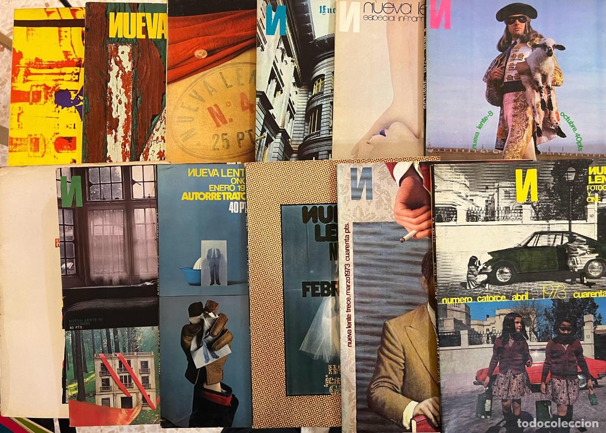 Coleccionismo de revistas y peri&oacute;dicos: NUEVA LENTE. REVISTA FOTOGRAFIA. 25 N&Uacute;MEROS DE LA PRIMERA &Eacute;POCA 1971-1974. INCLUYE EL 1 Y EL 2.