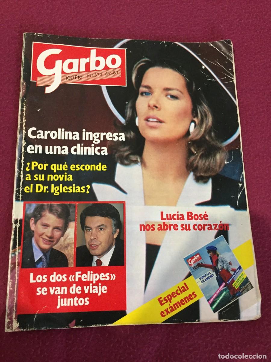 Coleccionismo de Revistas y Peri&oacute;dicos: REVISTA GARBO N&ordm; 1572 -BROOKE SHIELDS- F. HARDY- LUCIA BOSE - UN DOS TRES - PUNK LAS VULPES ALASKA