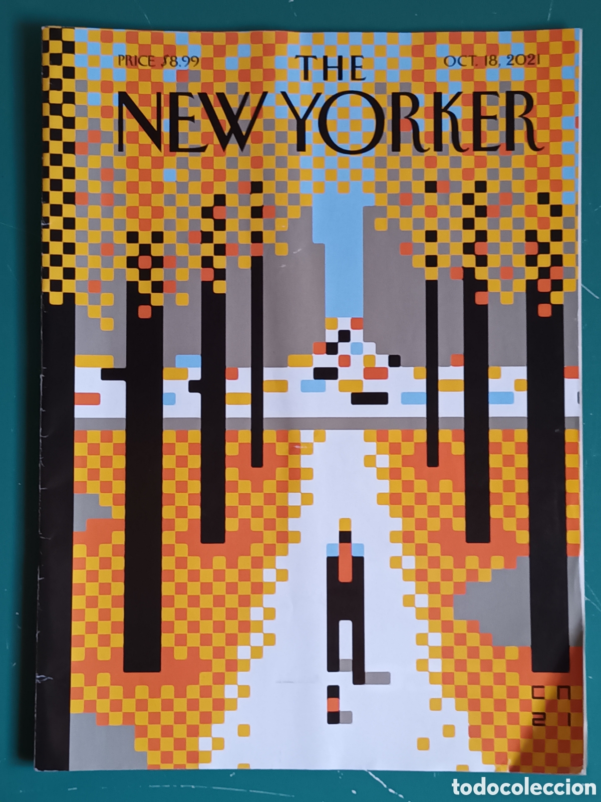 Coleccionismo de Revistas y Peri&oacute;dicos: The New Yorker Octubre 18 2021 &Aacute;ngeles Guardianes, The Beatles, viajeros del tiempo