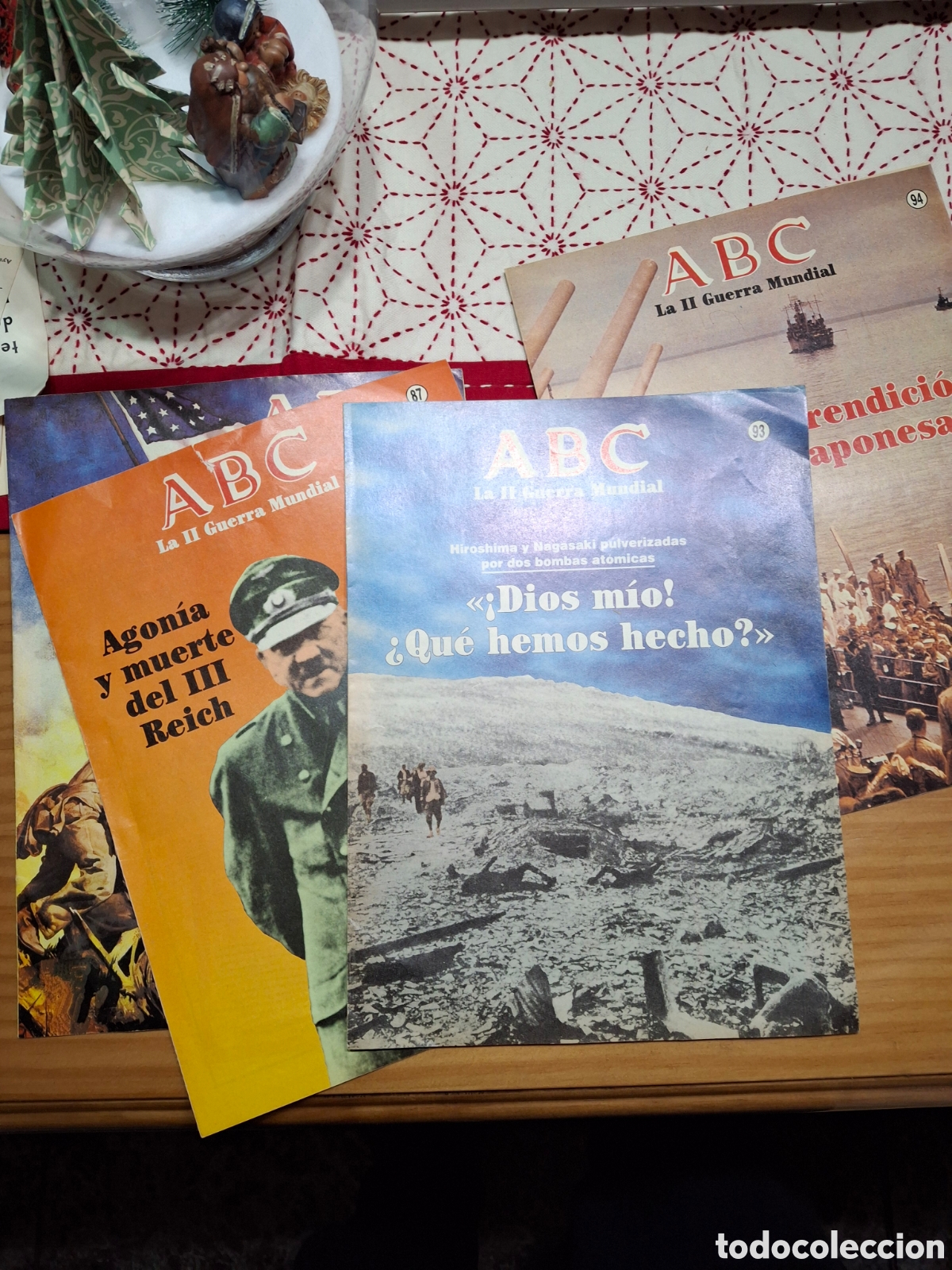 Coleccionismo de Revistas y Peri&oacute;dicos: 4 revistas ABC 1989 II guerra mundial