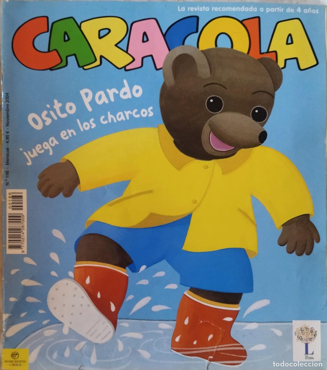 Collectionnisme de Revues et Journaux: REVISTA INFANTIL CARACOLA N&ordm; 186 NOVIEMBRE 2004.