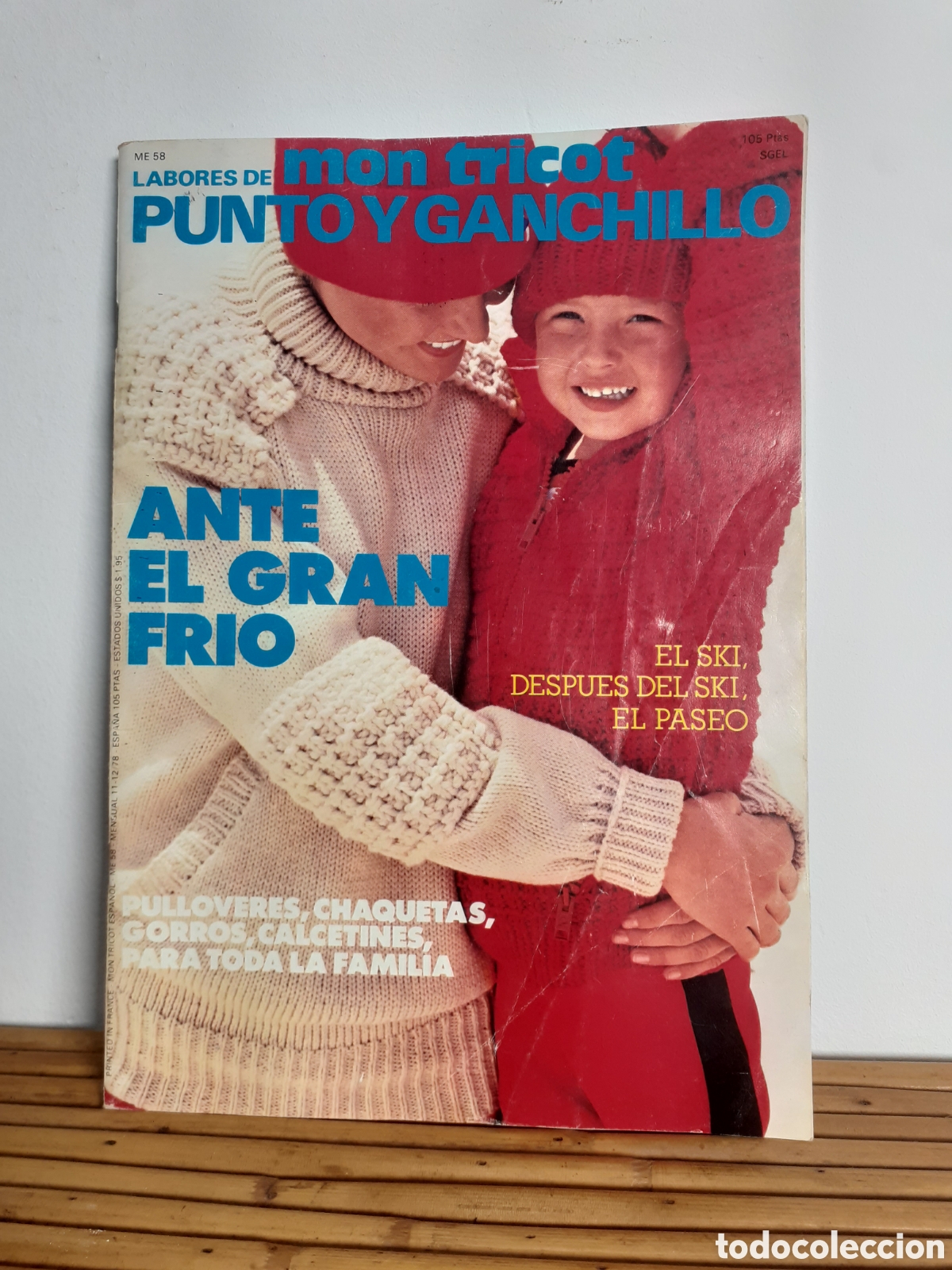 Sammeln von Zeitschriften und Zeitungen: LABORES MON TRICOT PUNTO Y GANCHILLO - NOVIEMBRE DICIEMBRE 1978