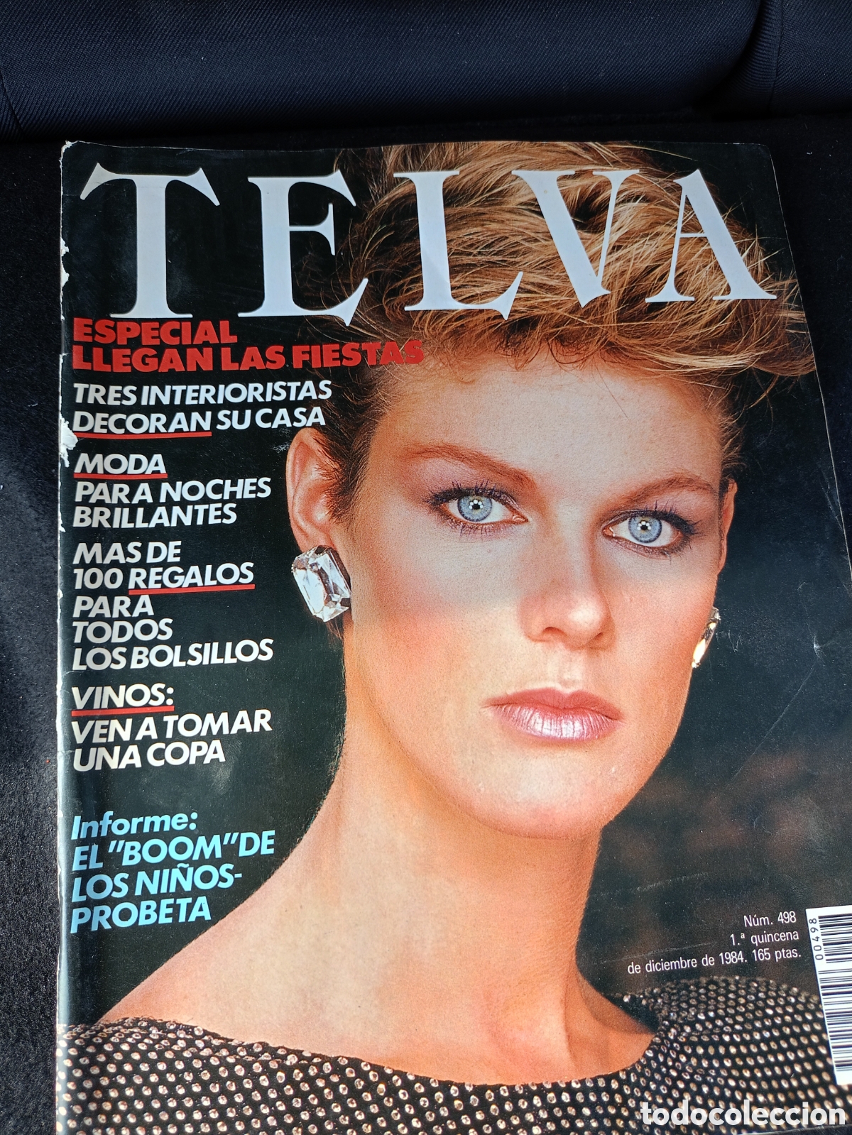 Collection Magazines and Newspapers: Telva 489 diciembre 1984 especial fiestas