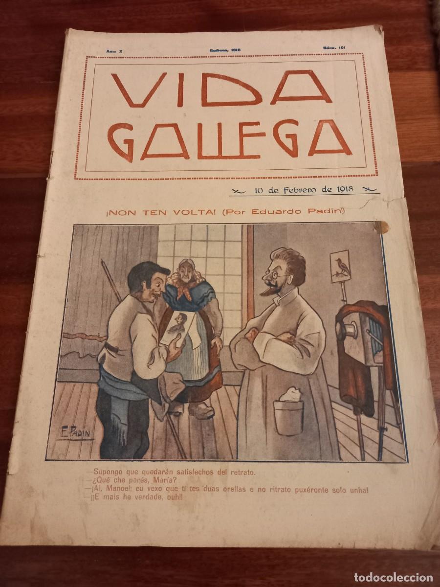 Collectionnisme de Revues et Journaux: Revista VIDA GALLEGA primera &eacute;poca n&uacute;mero 101