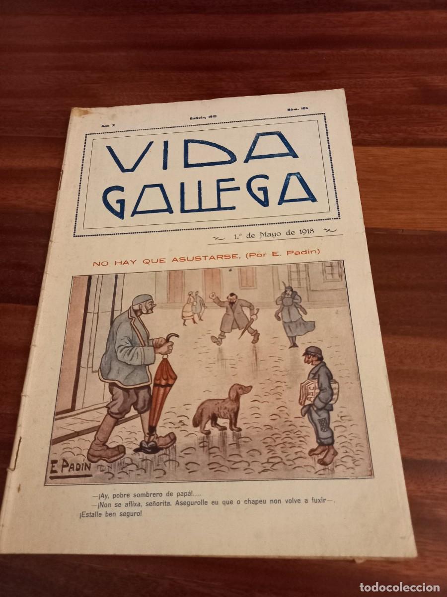 Collectionnisme de Revues et Journaux: Revista VIDA GALLEGA primera &eacute;poca n&uacute;mero 106