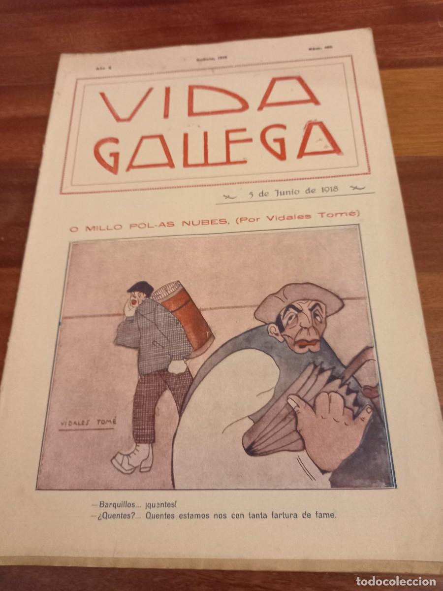 Collectionnisme de Revues et Journaux: Revista VIDA GALLEGA primera &eacute;poca n&uacute;mero 108