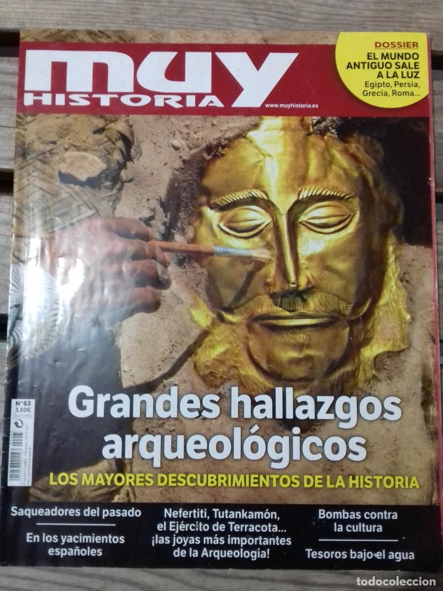 Coleccionismo de Revistas y Peri&oacute;dicos: MUY HISTORIA 63 MAYO 2015. GRANDES HALLAZGOS ARQUEOL&Oacute;GICOS. PREHISTORIA MESOPOTAMIA EGIPTO
