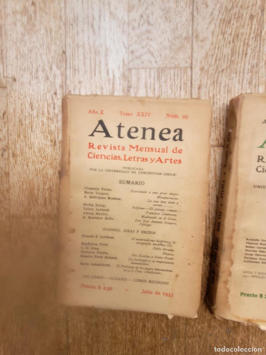 Coleccionismo de revistas y peri&oacute;dicos: ATENEA 99. REVISTA MENSUAL DE CIENCIAS, LETRAS Y ARTE (JULIO 1933)