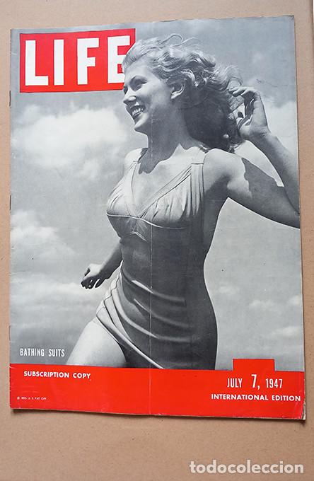 Colecionismo de Revistas e Jornais: LIFE _ 1947: Bathing Suits