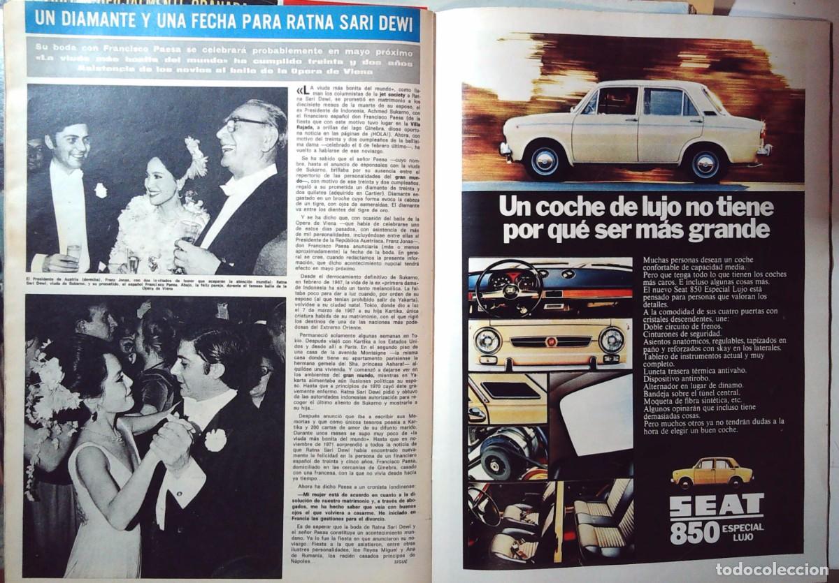Coleccionismo de revistas y peri&oacute;dicos: DEWI SUKARNO SEAT 850. RATNA DEWI