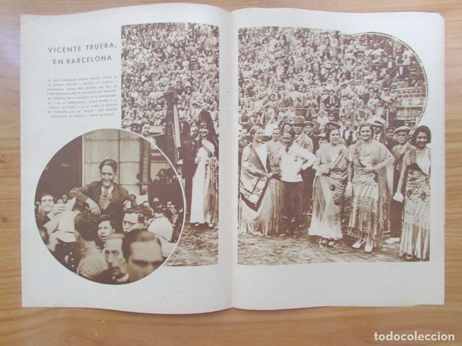 Coleccionismo de Revistas y Peri&oacute;dicos: RECORTE BLANCO Y NEGRO 2199 1933 CICLISTA VICENTE TRUEBA EN VALENCIA. GANADOR VUELTA FRANCIA