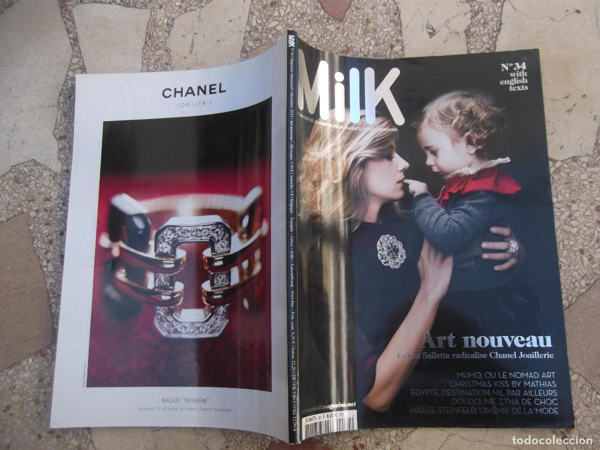 Coleccionismo de Revistas y Peri&oacute;dicos: moda ni&ntilde;o, milk n&ordm; 34, decembre 2011 invierno, art nouveau, celine sallette radicalise chanel