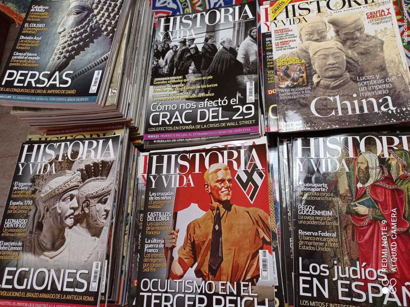 Collezionismo di Riviste e Giornali: GRAN LOTE DE 125 REVISTAS DE HISTORIA Y VIDA. DESDE A&Ntilde;OS 2000 EN ADELANTE. BUEN ESTADO GENERAL.