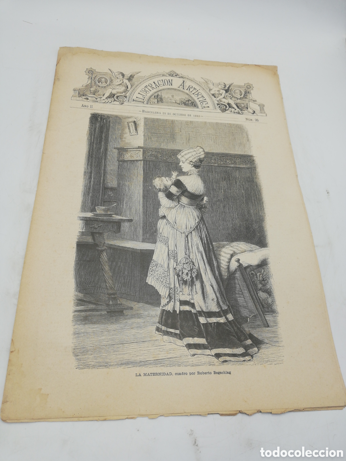 Sammeln von Zeitschriften und Zeitungen: Revista ILUSTRACI&Oacute;N ART&Iacute;STICA. A&ntilde;o II. N&uacute;mero 96.