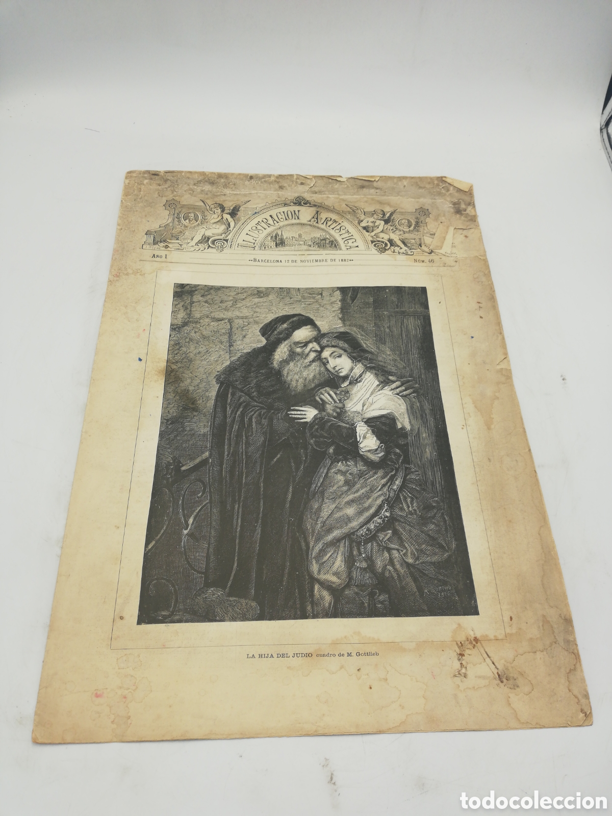 Sammeln von Zeitschriften und Zeitungen: Revista ILUSTRACI&Oacute;N ART&Iacute;STICA. A&ntilde;o I. N&uacute;mero 46.