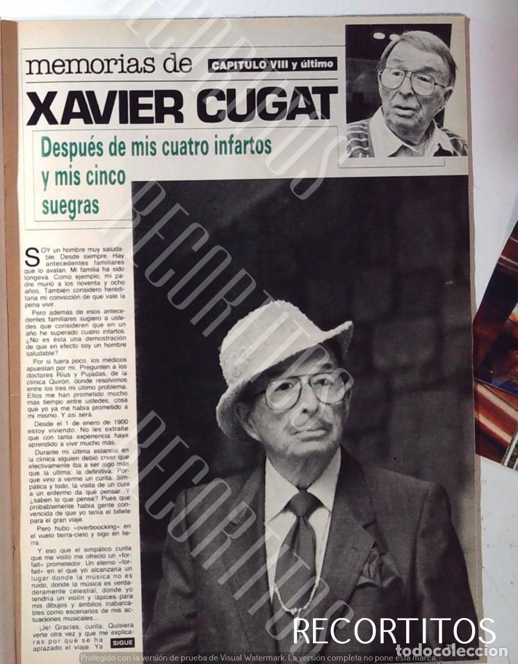 Coleccionismo de revistas y peri&oacute;dicos: xavier cugat las memorias capitulo 8 salvador dali placido domingo