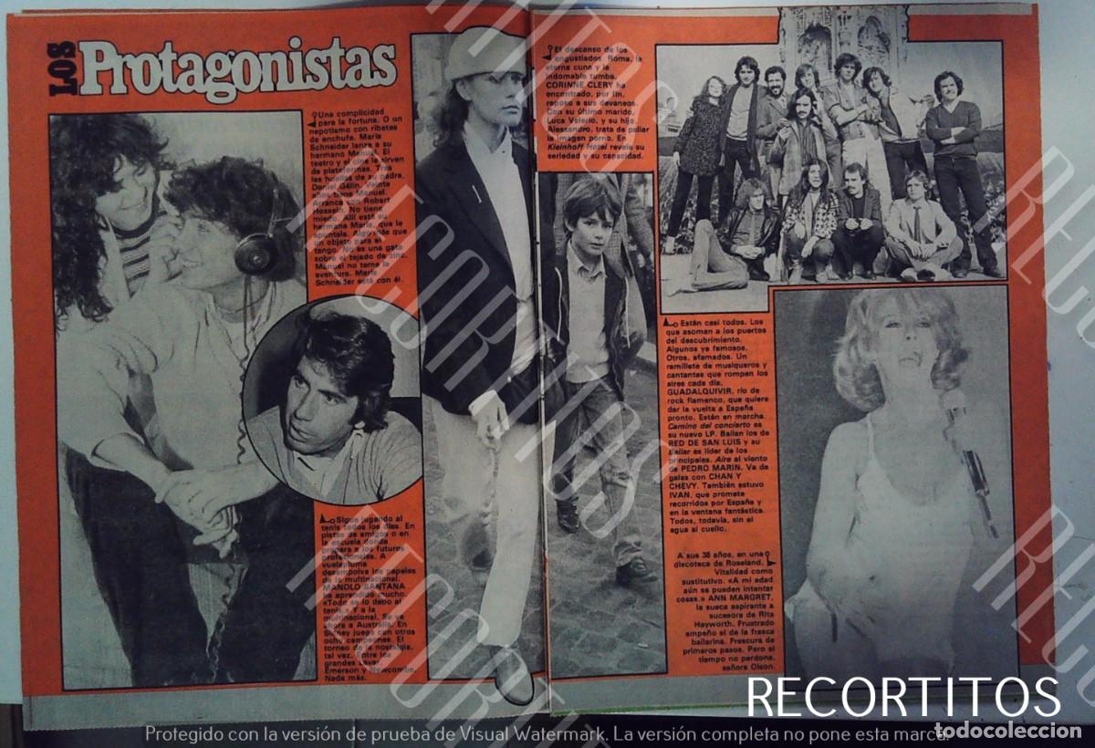 Coleccionismo de revistas y peri&oacute;dicos: chan y chevy chavy pedro marin guadalquivir red de san luis ivan corinne clery ann margret