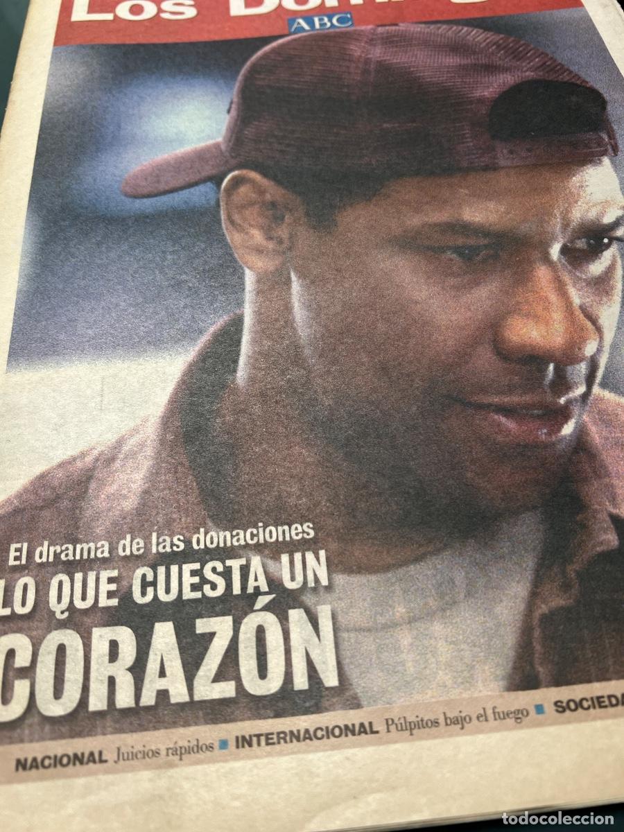 Coleccionismo de Revistas y Peri&oacute;dicos: LOS DOMINGOS ABC. JOHN Q. DENZEL WASHINGTON. TRASPLANTES. THATCHER.BRIGADAS ROJAS. TORREBLANCA......