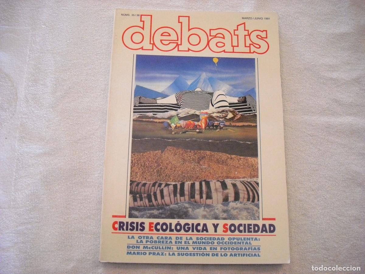 Colecionismo de Revistas e Jornais: DEBATS N. 35 / 36 , MARZO / JUNIO 1991 . CRISIS ECOLOGICA Y SOCIEDAD