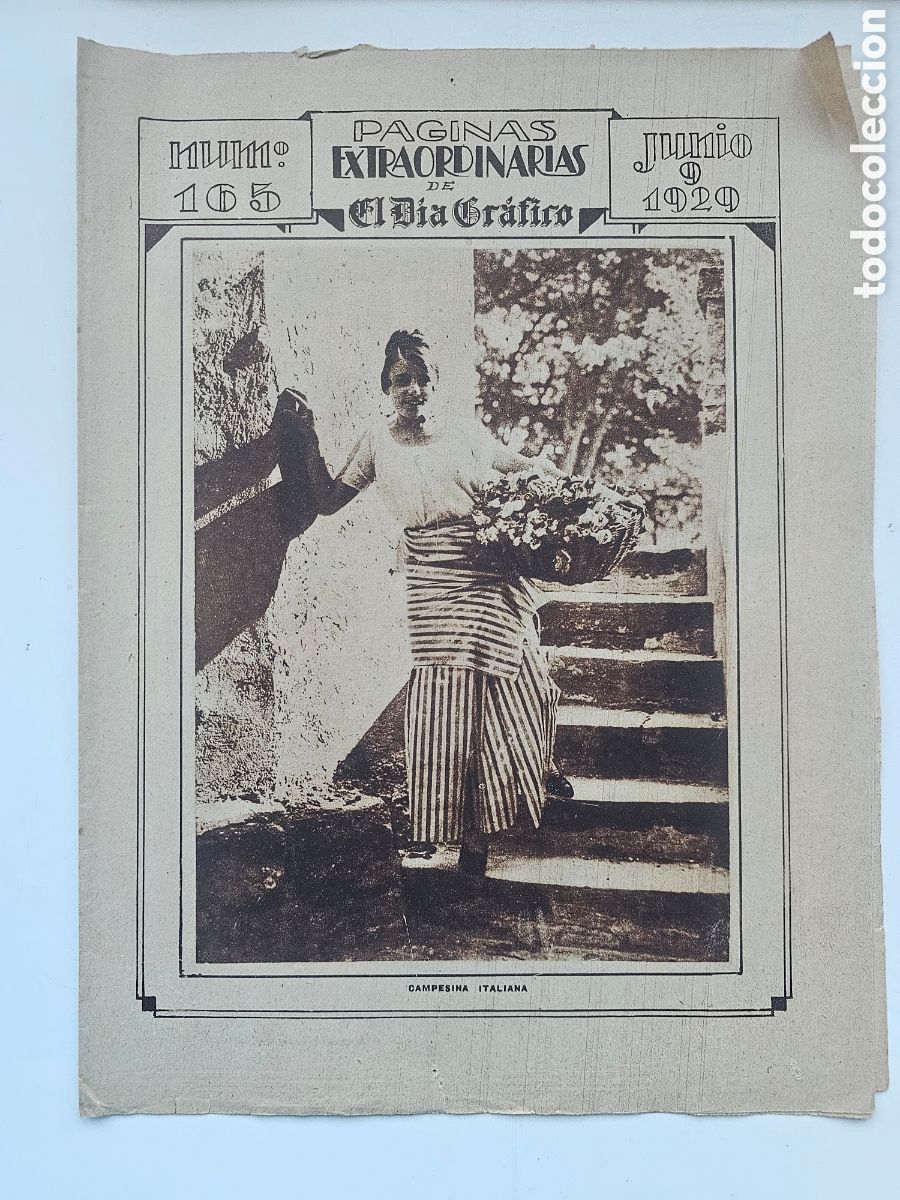 Coleccionismo de Revistas y Peri&oacute;dicos: El dia Gr&aacute;fico n&deg;165 1929 Argentona Ibiza Masia Empord&agrave; Barcelona Ermitas genova