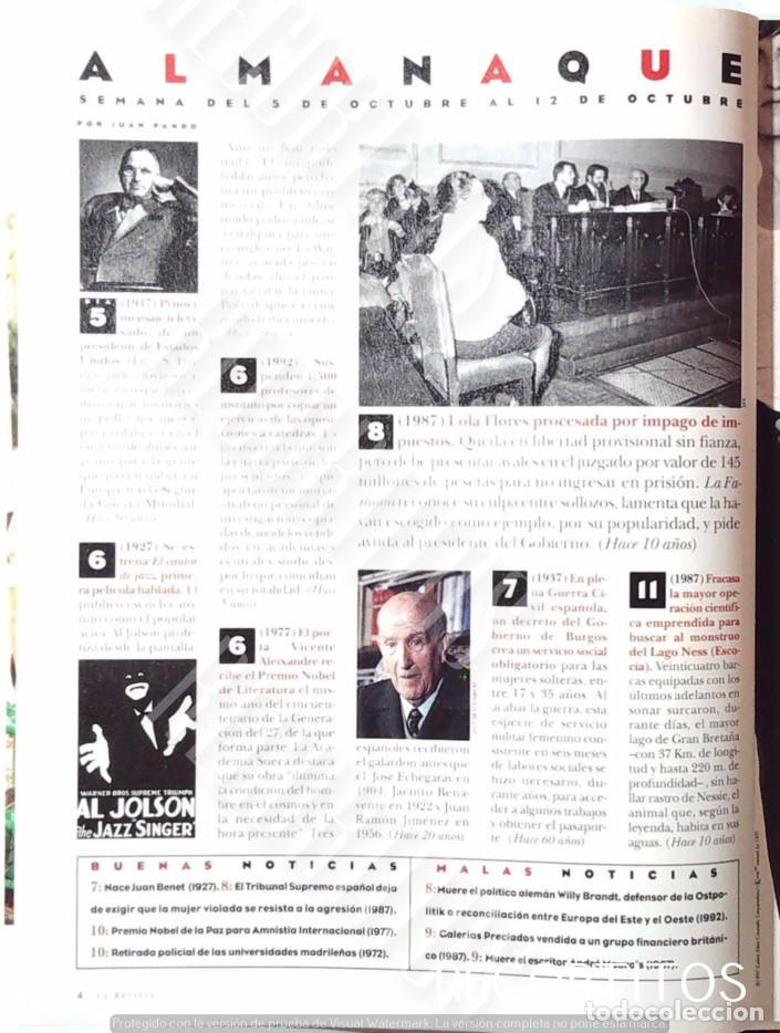 Coleccionismo de revistas y peri&oacute;dicos: al jolson el cantor de jazz lola flores