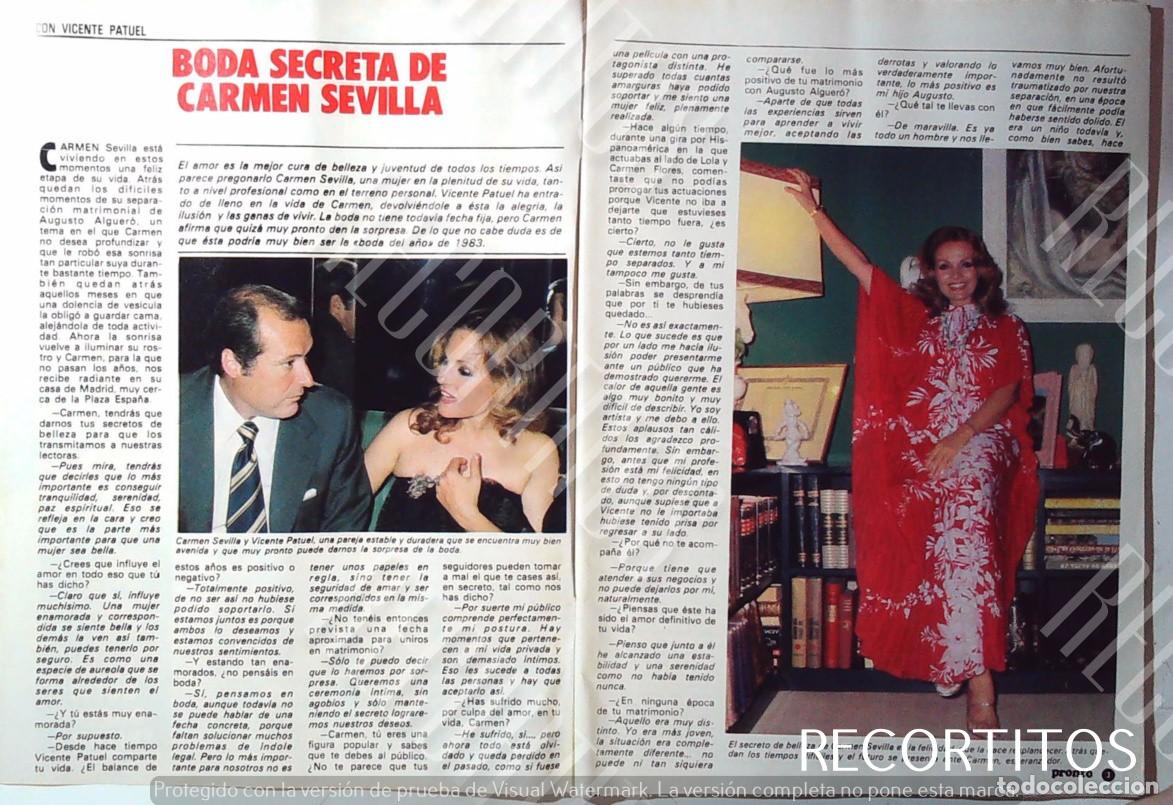 Coleccionismo de Revistas y Peri&oacute;dicos: csv carmen sevilla vicente patuel