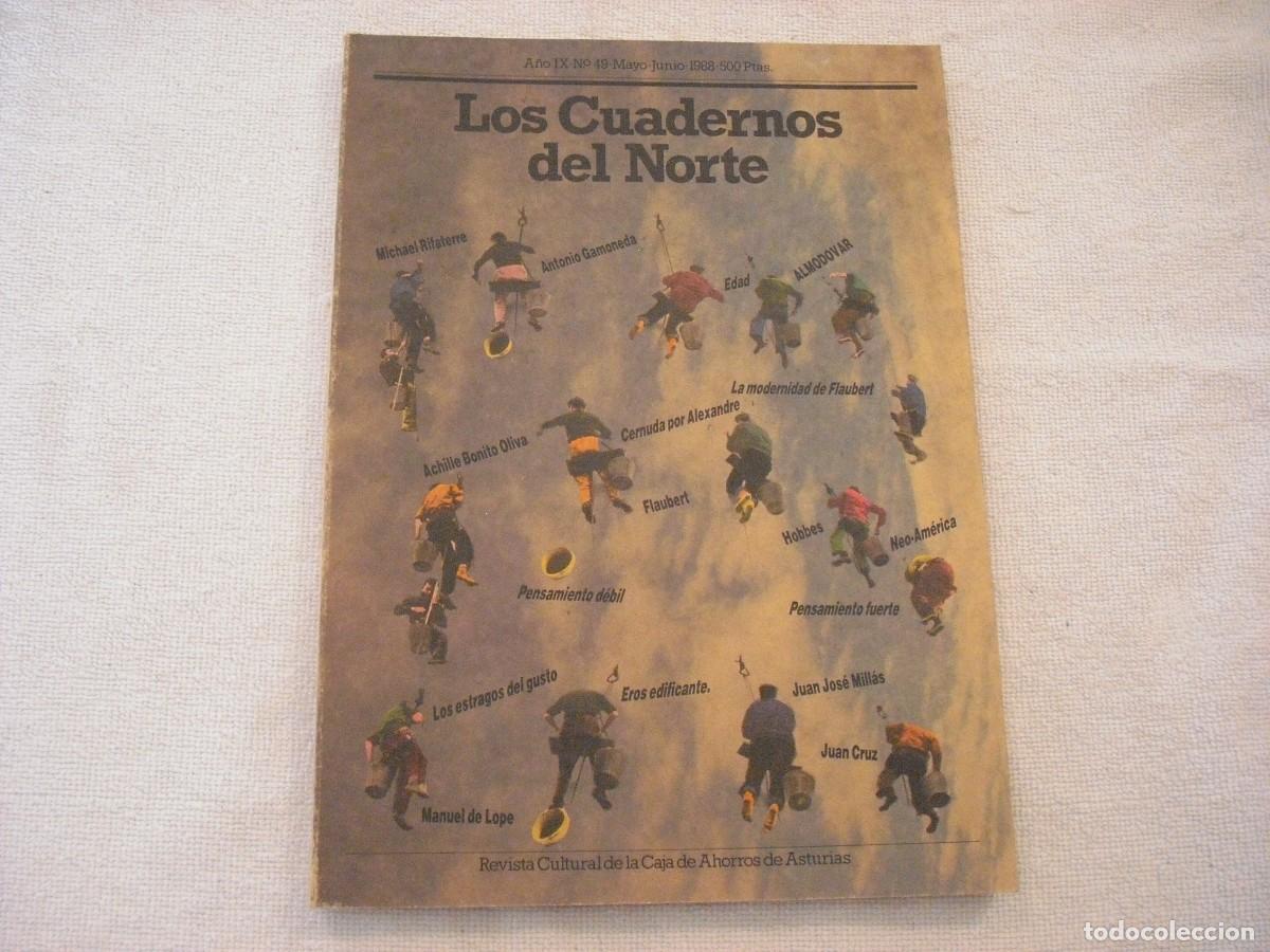Collection Magazines and Newspapers: LOS CUADERNOS DEL NORTE N. 49 , REVISTA CULTURAL ASTURIAS , MAYO / JUNIO 1988