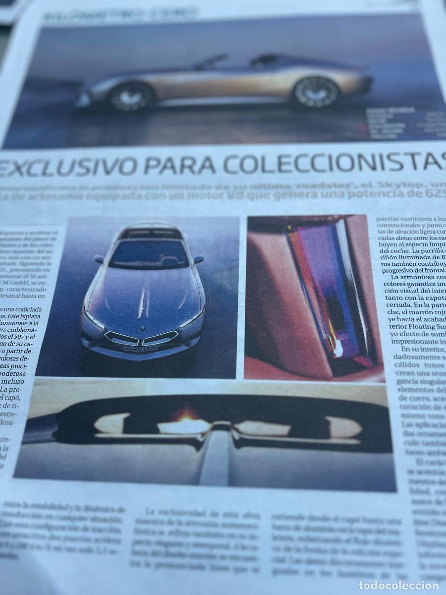 Coleccionismo de Revistas y Peri&oacute;dicos: Historia AUTOMOCI&Oacute;N. BMW. Modelo SKYTOP Z3 M5 + Serie 3