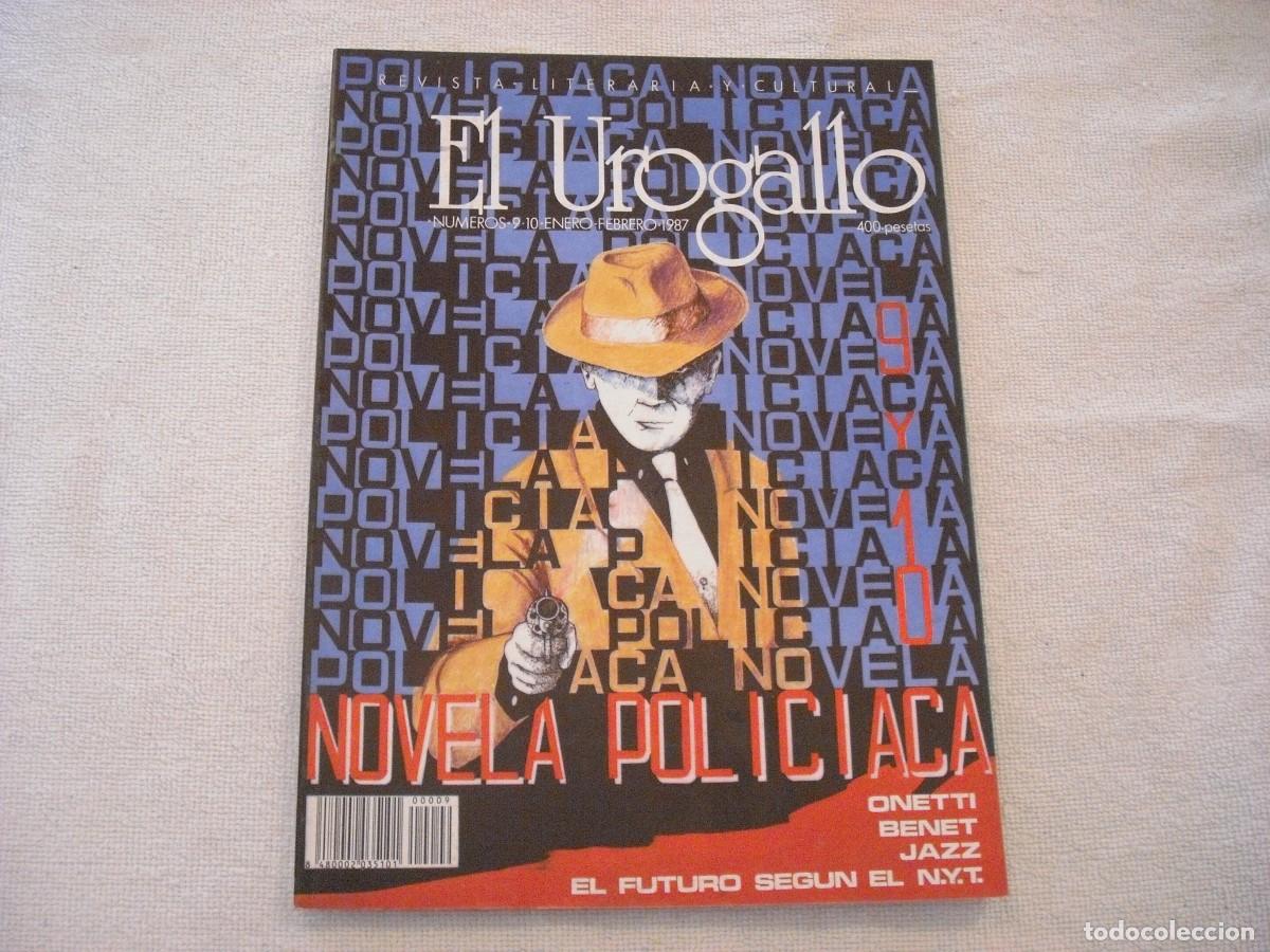 Collection Magazines and Newspapers: EL UROGALLO N. 9 Y 10 , REVISTA LITERARIA. NOVELA POLICIACA , ENERO / FEBRERO 1987