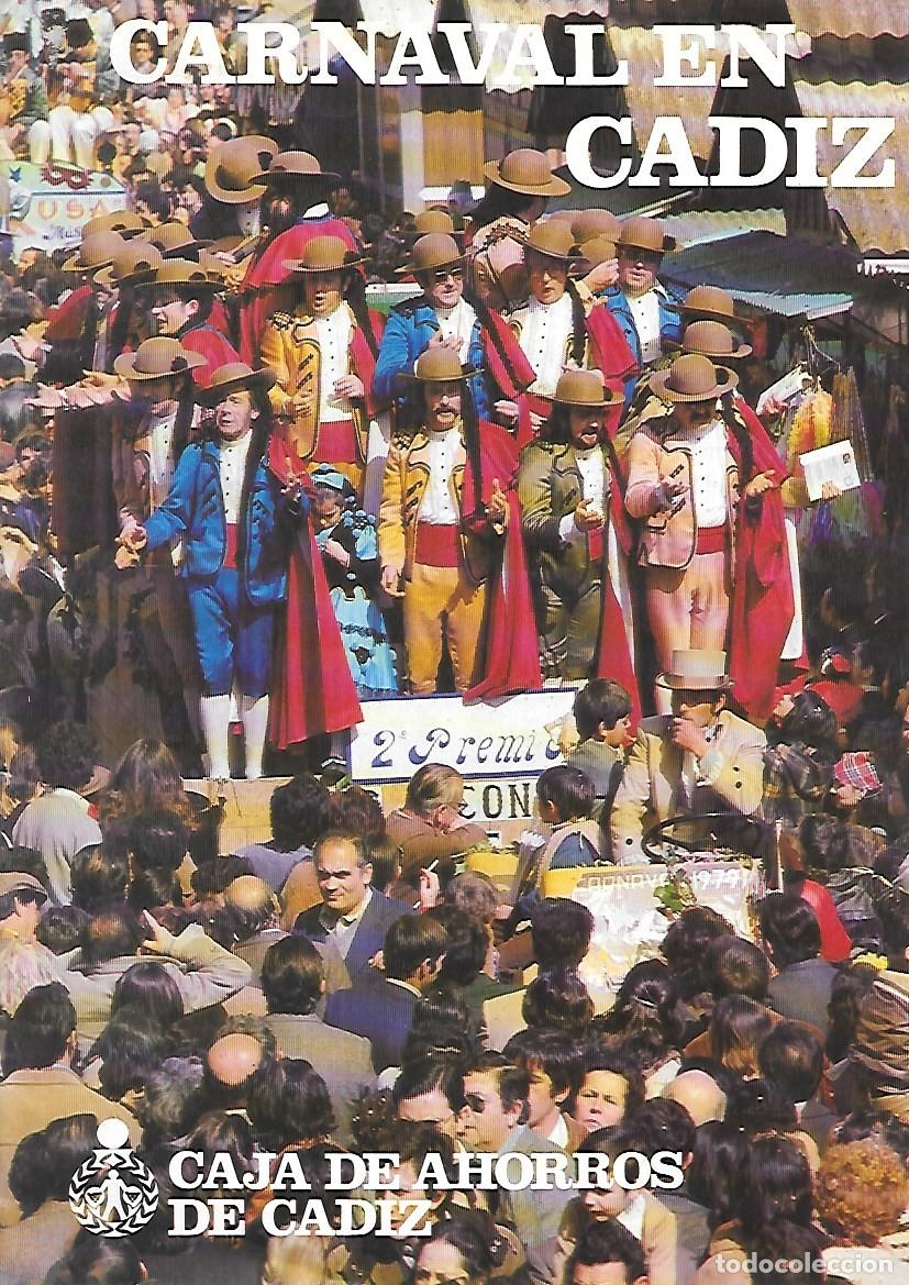 Coleccionismo de Revistas y Peri&oacute;dicos: CARNAVAL EN CADIZ - CAJA DE AHORROS DE CADIZ - A-C-2165 ,2