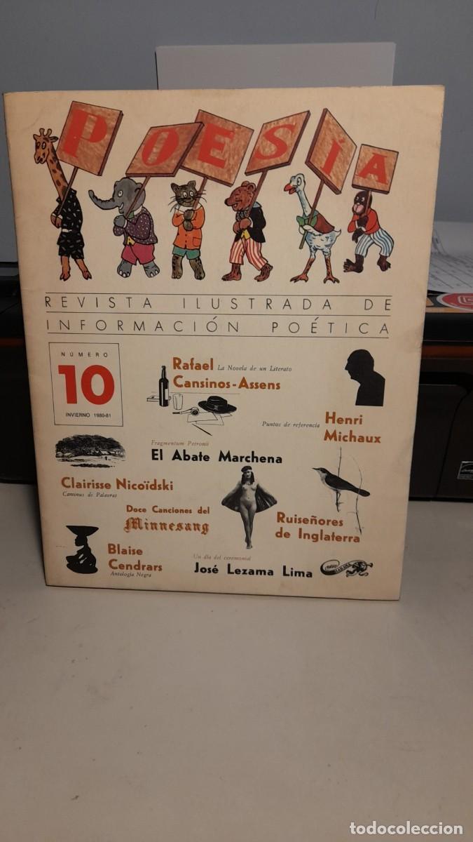 Coleccionismo de Revistas y Peri&oacute;dicos: POESIA ( NUMERO 10) REVISTRA ILUSTRADA DE INFORMACION POETICA