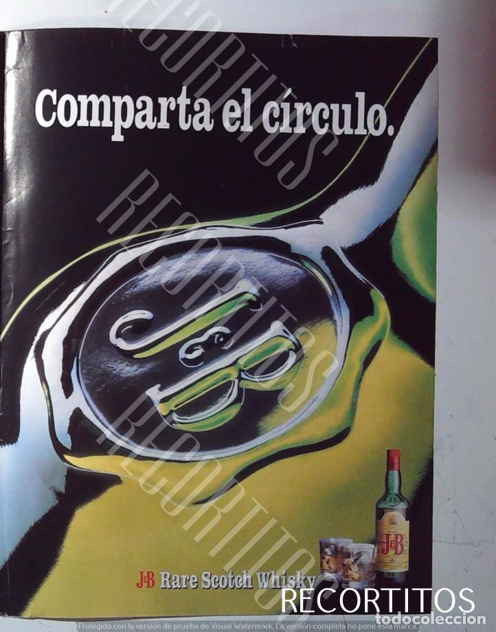 Coleccionismo de Revistas y Peri&oacute;dicos: JB WHISKY ANUNCIO PUBLICIDAD