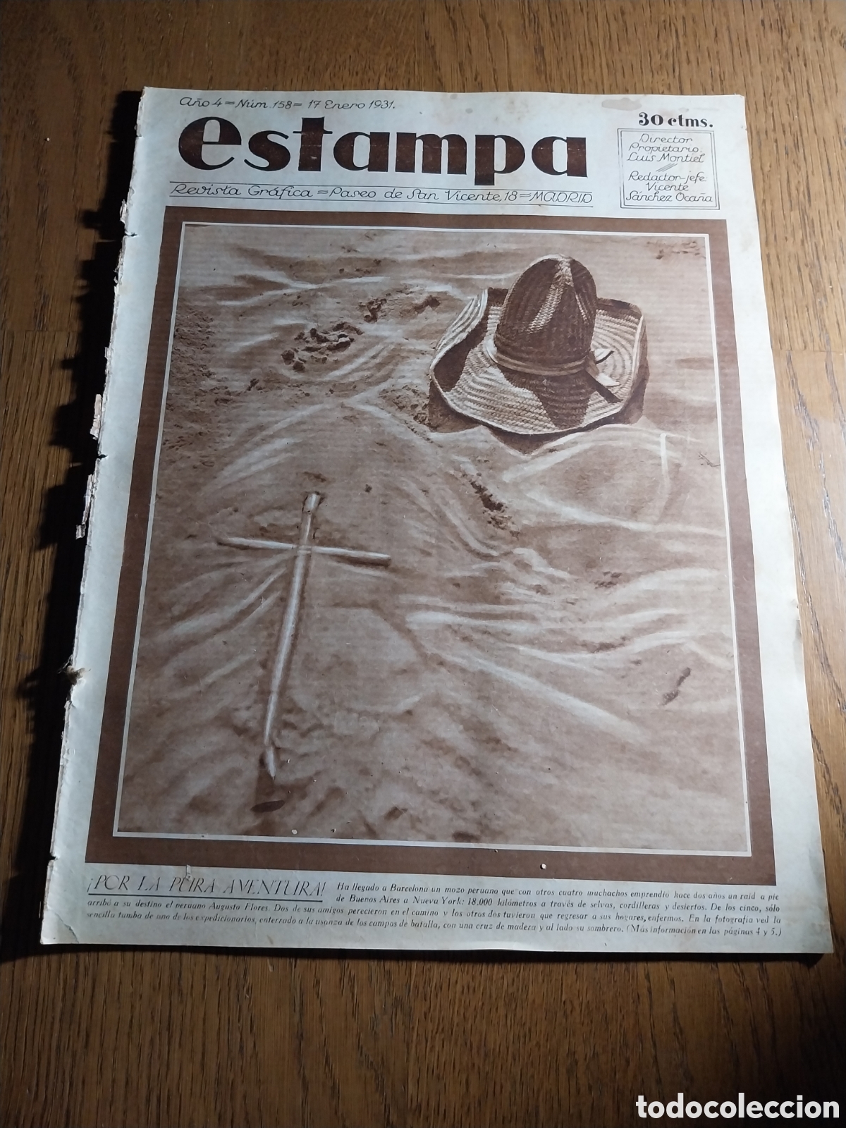 Collezionismo di Riviste e Giornali: REVISTA 1931 DE BUENOS AIRES A NEW YORK A PIE.PERFUMES CAROS.VUELTA AL MUNDO SIN DINERO. VERLAINE